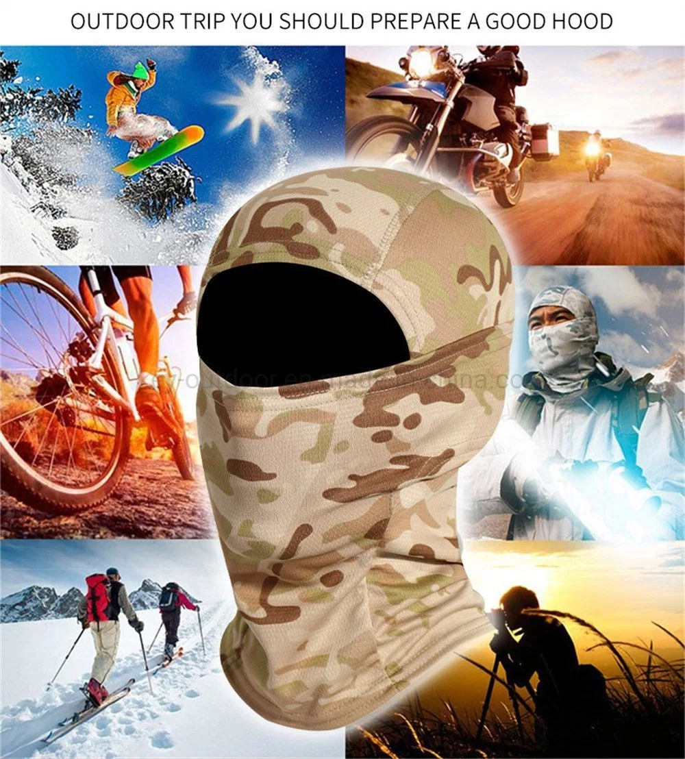 Tactical Camouflage Balaclava Full Face Mask CS Wargame Hunting Cycling Sports Helmet Liner Cap Ski Mask